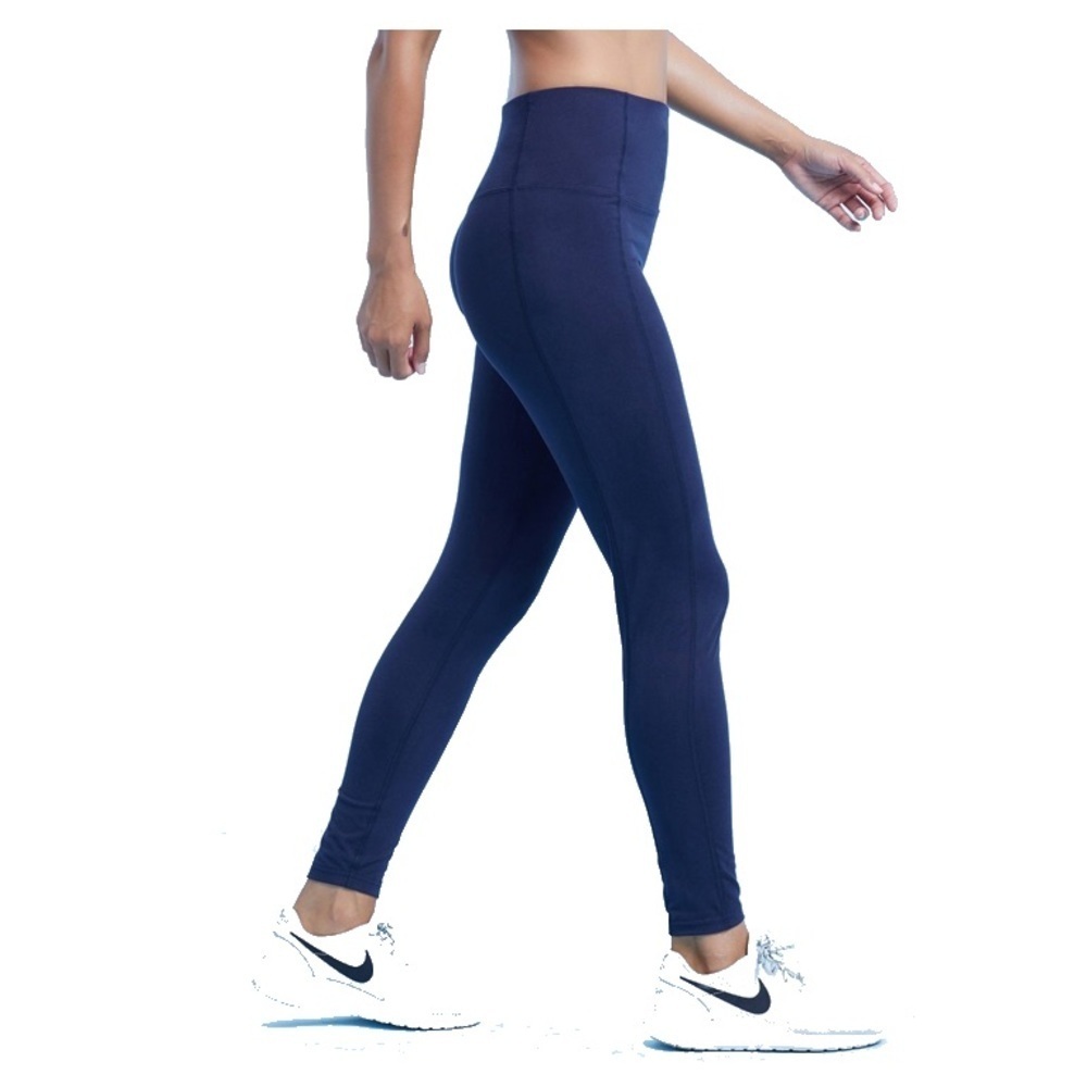 MARIKA Midnight Blue Olivia High Rise Leggings L NWT